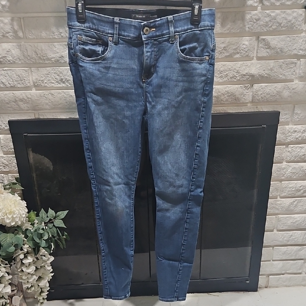 Torrid Blue Bombshell Skinny Jeans Modern Fit